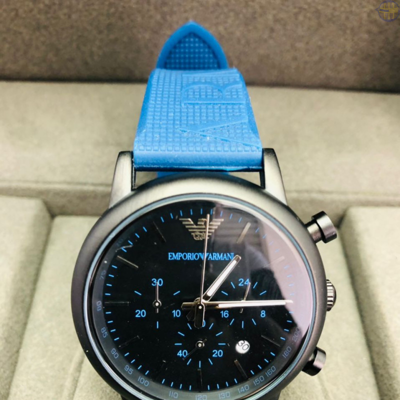 EMPORIO ARMANI SILICONE BLEU