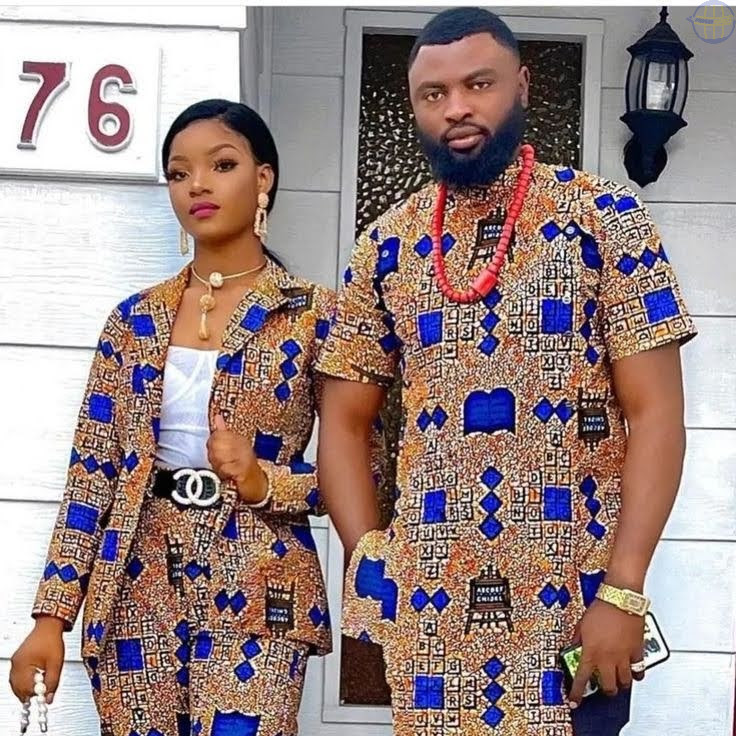 Couple africain mode