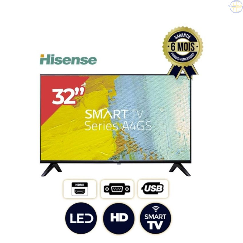 TV Hisense - 32 pouces - SMART