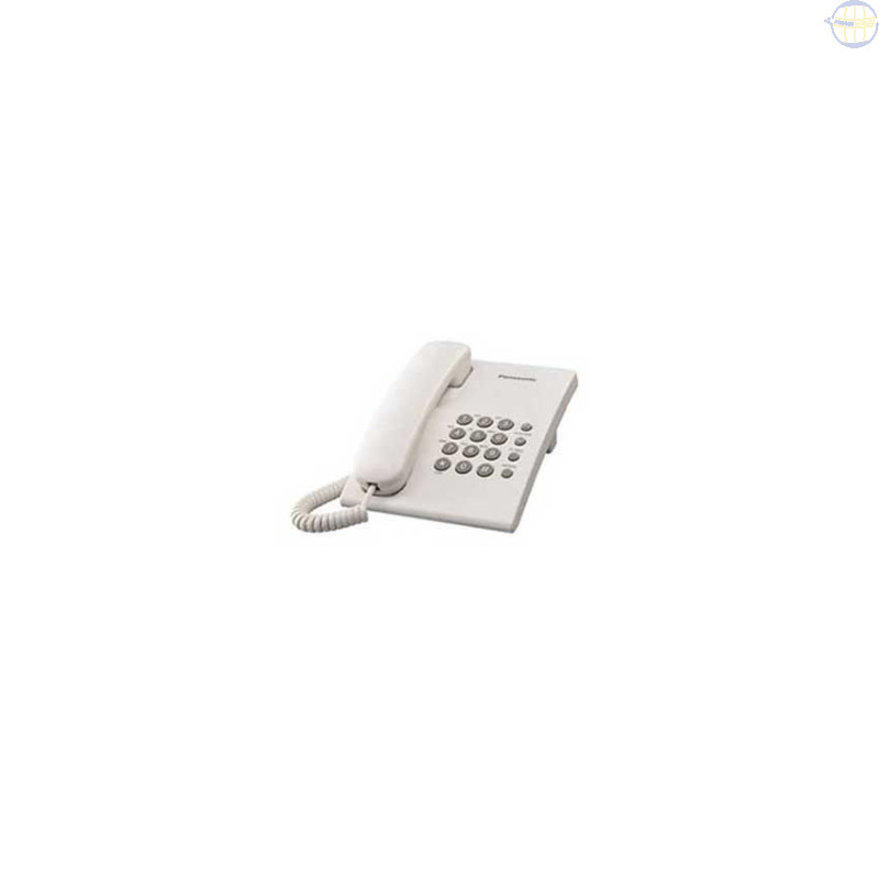 Panasonic KX-TS500MX Téléphone Fixe filaire - 3 Mois – Blanc
