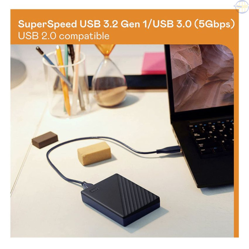 DISQUE DUR EXTERNE 1To 2.5 USB WESTERN DIGITAL
