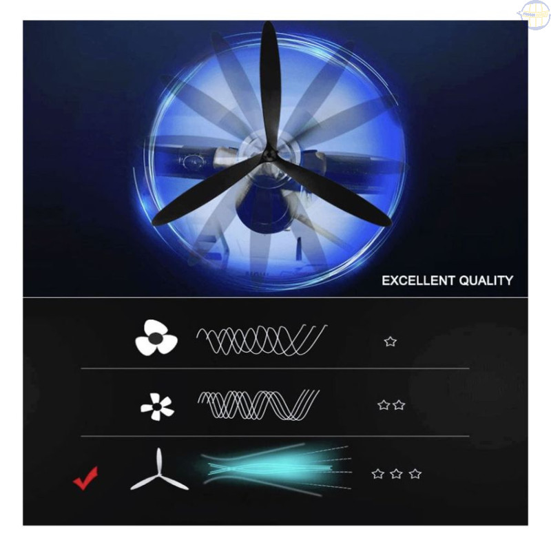 Ventilateur Mural - OX - 26'' - Noir - Garantie 3 Mois