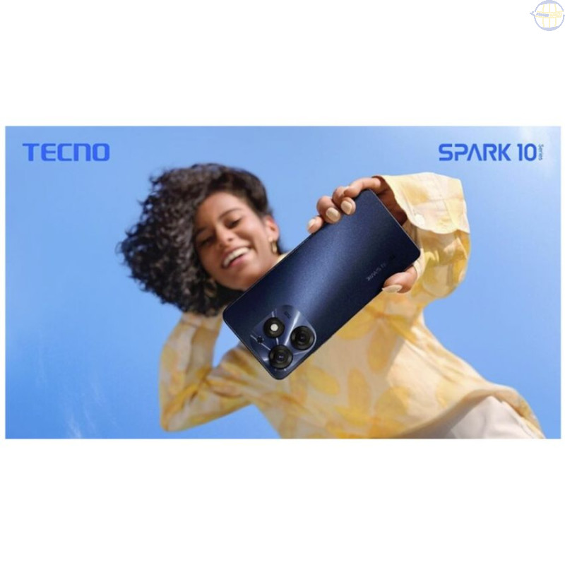 Tecno Spark 10 - 6.6 Pouces - Dual Sim - 128Go/8Go Ram - 50MP/8MP - 5000mAh - 13 Mois